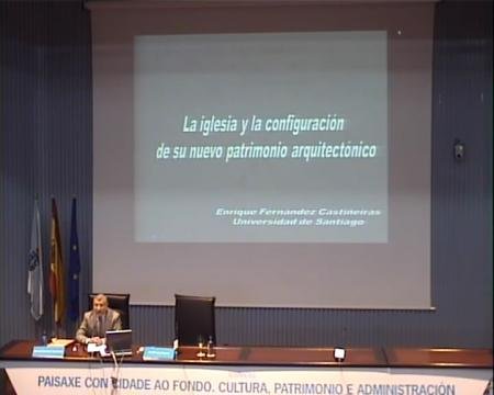 Enrique Fern&aacute;ndez Casti&ntilde;eiras, departamento de Historia da Arte da Universidade de Santiago de Compostela